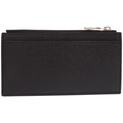 Louis Vuitton Coin Card Holder Taiga Black M62914 IC Chip Coin Case Black LV