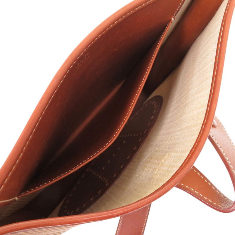 Hermes Evelyn I PM Stripe Vogue River Noisette Silver Hardware □E Engraved