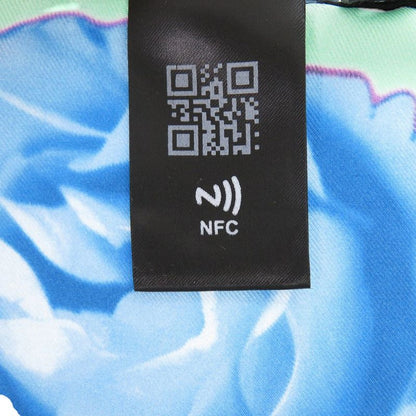 Prada Printed Silk Floral Silk Multicolor Scarf 0065 Prada