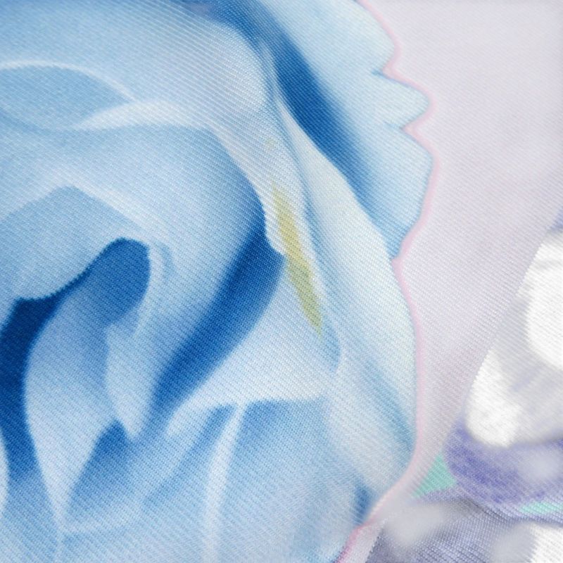 Prada Printed Silk Floral Silk Multicolor Scarf 0065 Prada