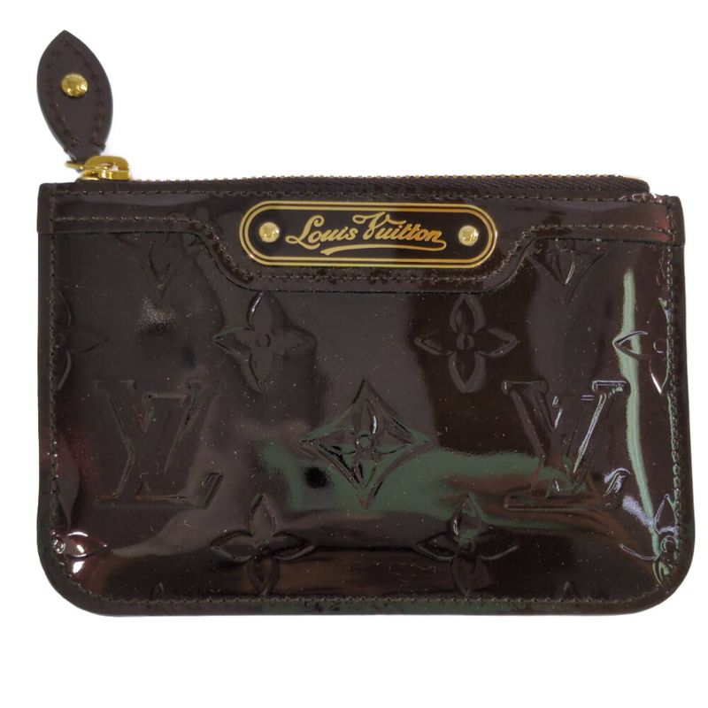 Louis Vuitton Monogram Vernis Pochette Cles NM Coin Case Wallet / M93557 /