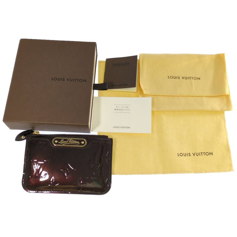 Louis Vuitton Monogram Vernis Pochette Cles NM Coin Case Wallet / M93557 /