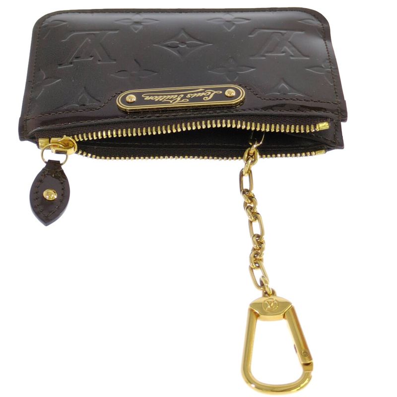 Louis Vuitton Monogram Vernis Pochette Cles NM Coin Case Wallet / M93557 /