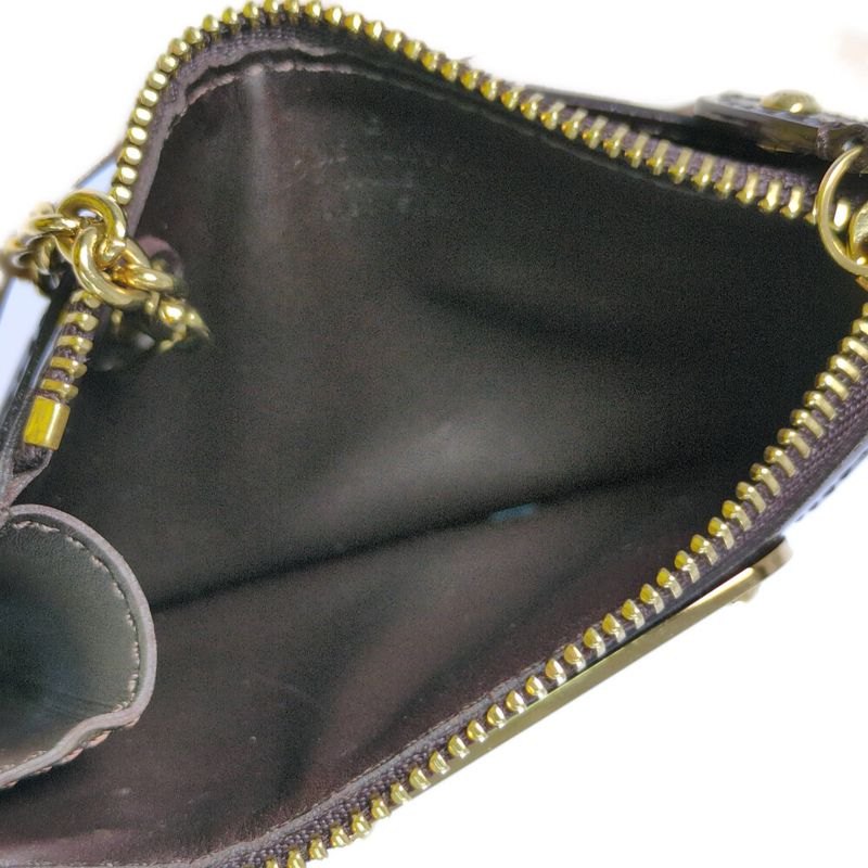 Louis Vuitton Monogram Vernis Pochette Cles NM Coin Case Wallet / M93557 /