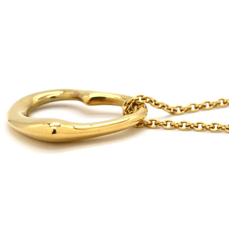 Tiffany & Co Tiffany & Co Necklace Open Heart 18k Yellow Gold Yellow Gold 750yg