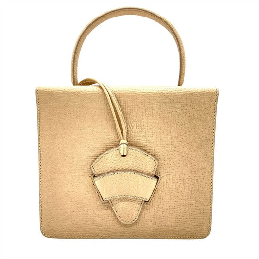 Loewe Handbag Leather Beige Women