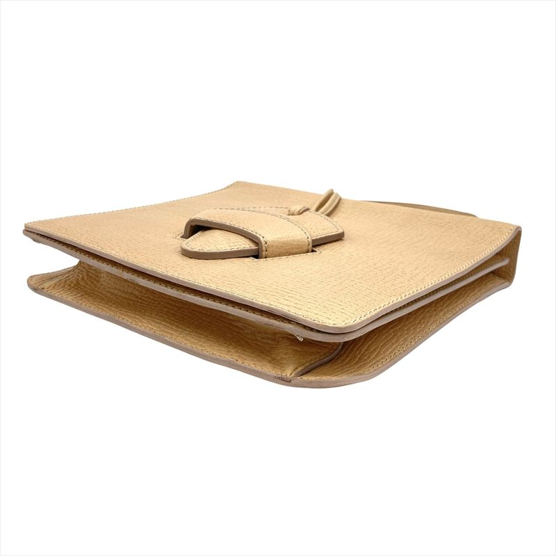 Loewe Handbag Leather Beige Women