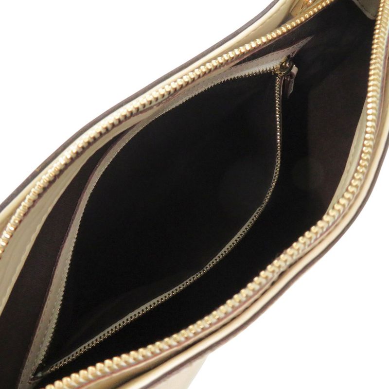 Gucci Cles All Hobo Horsebit 145826 Leather Ivory White Shoulder Bag 0244 Gucci