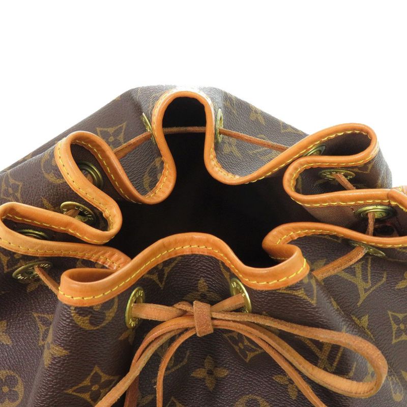 Louis Vuitton Noe Monogram M42224 Shoulder Bag LV 1109 Louis Vuitton