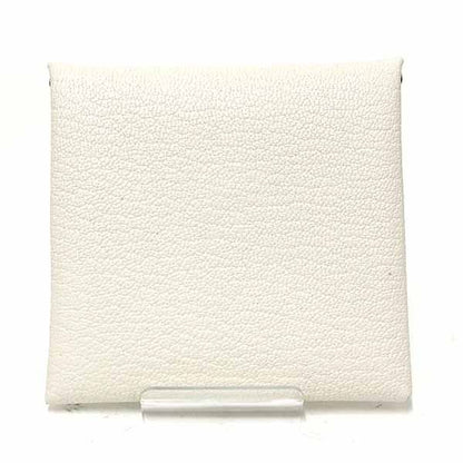Hermes Coin Case Bastia Purse Mini Wallet Chevre Mushroom