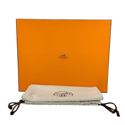 Hermes Tipori Sandals Shoes Leather White Black Kelly Hardware Wedge Sole