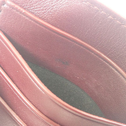 Loewe Knot Coin Card Holder Cem1z40x01 Card Case Shiny Napa Calf Burgundy And