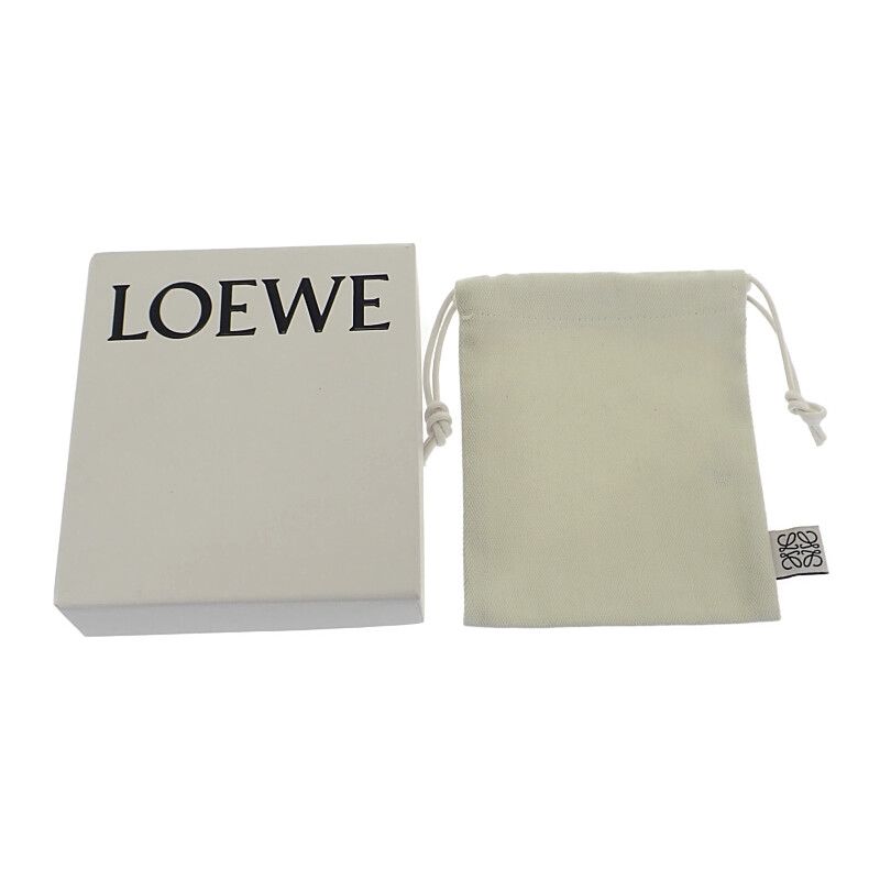 Loewe Knot Coin Card Holder Cem1z40x01 Card Case Shiny Napa Calf Burgundy And