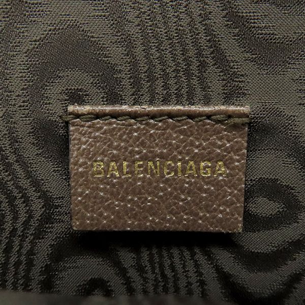 Balenciaga Shoulder Bag Gucci X Balenciaga Hacker Project Canvas Leather Brown