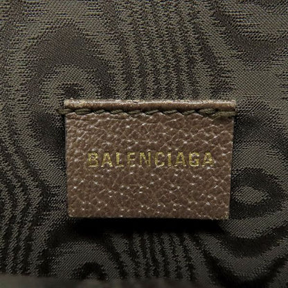 Balenciaga Shoulder Bag Gucci X Balenciaga Hacker Project Canvas Leather Brown