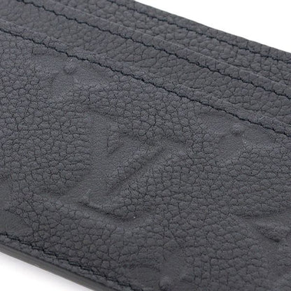 Louis Vuitton Card Holderlv Charm Monogramempreinte Noir Black