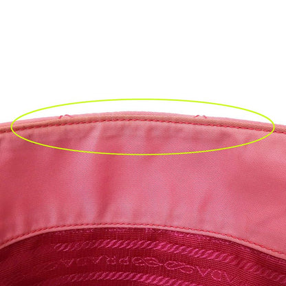 Prada Bag Women's Brand Tote Nylon Pink Handbag Chain Tote Quilted Fancy