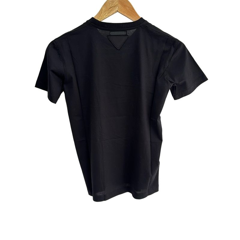 Prada Short Sleeve T-Shirt Size M Women's - Black Crew Neck/2020