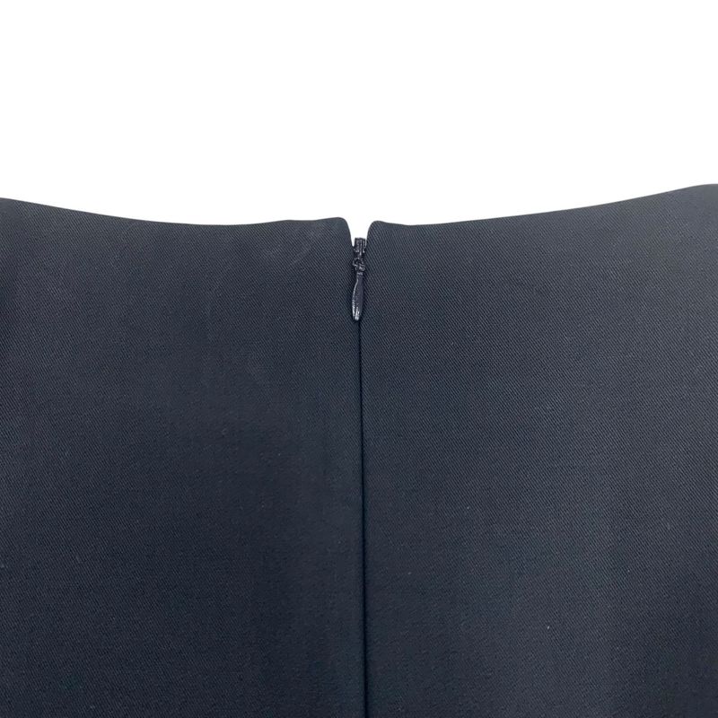 Christian DIOR Dress Cotton Navy Red Quilted Heart