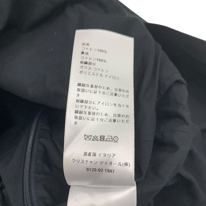 Christian DIOR Dress Cotton Navy Red Quilted Heart