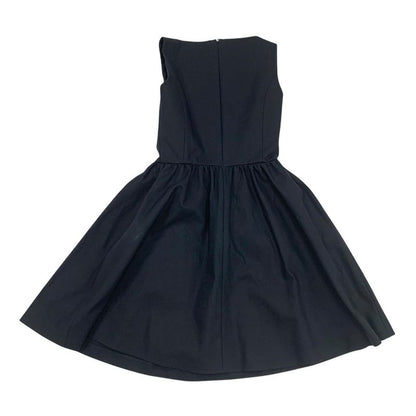 Christian DIOR Dress Cotton Navy Red Quilted Heart