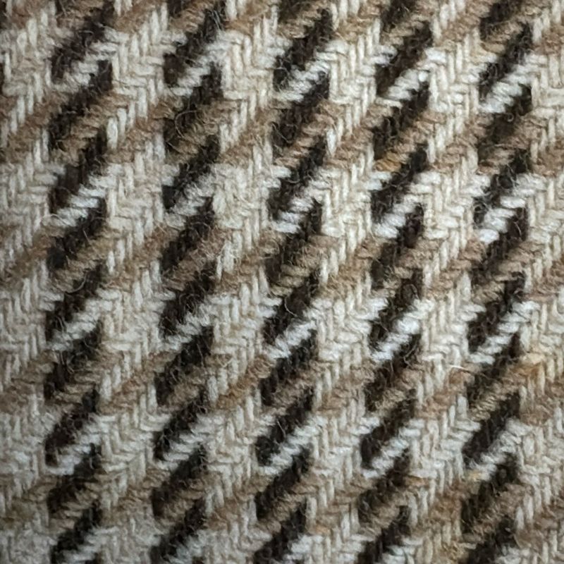 Celine Skirt Size 40 M Women's - Ivory Light Brown and Black Knee Length