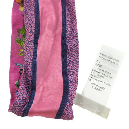 Christian DIOR Flower Scarf Neckwear / 80151 / Pink / Next Day Delivery
