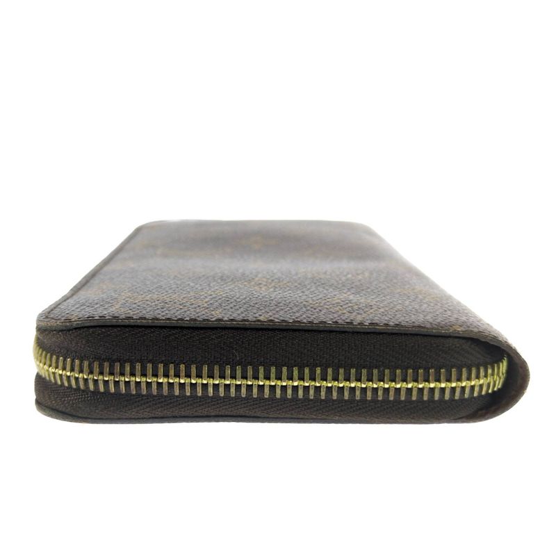 Louis Vuitton Monogram - Zippy Wallet Round Zipper Long Wallet / M42616 / Brown