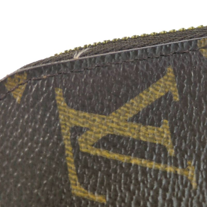 Louis Vuitton Monogram - Zippy Wallet Round Zipper Long Wallet / M42616 / Brown