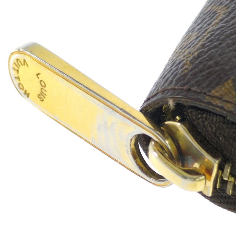 Louis Vuitton Monogram - Zippy Wallet Round Zipper Long Wallet / M42616 / Brown