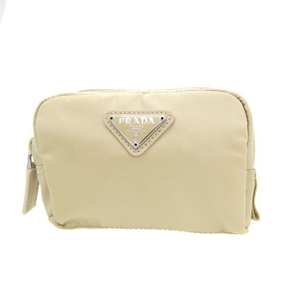 Prada Linen Mini Pouch