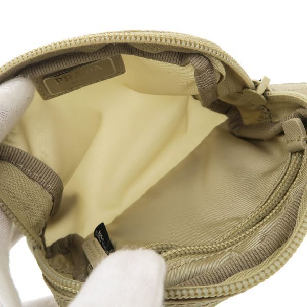 Prada Linen Mini Pouch