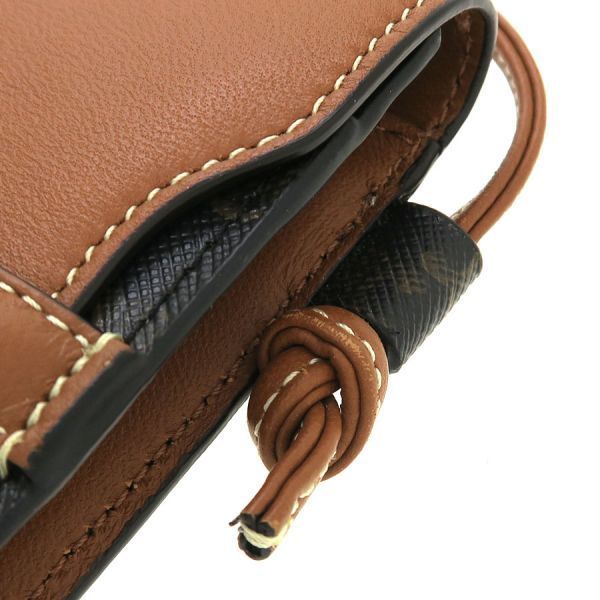 Celine Mobile Pouch / Triomphe Canvas And Lambskin 10g332cqd.04lu