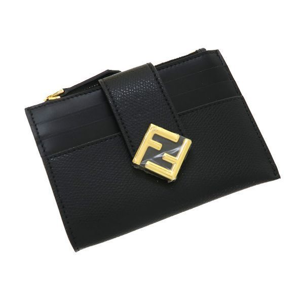 Fendi FF Diamond Zip Card Case 8m0507alv4f0kur [ranked A