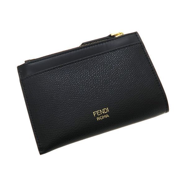 Fendi FF Diamond Zip Card Case 8m0507alv4f0kur [ranked A
