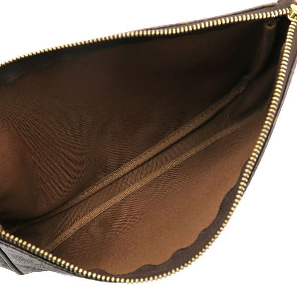Louis Vuitton Monogram Accessory Pouch W/strap M51980 )