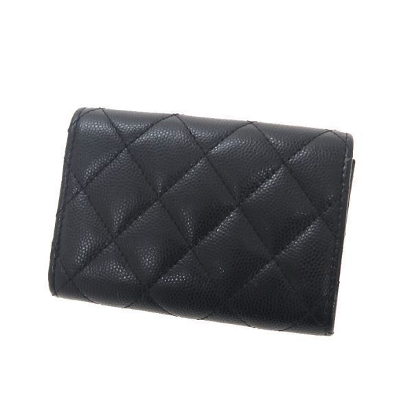 Chanel Caviar Trifold Wallet [B Grade