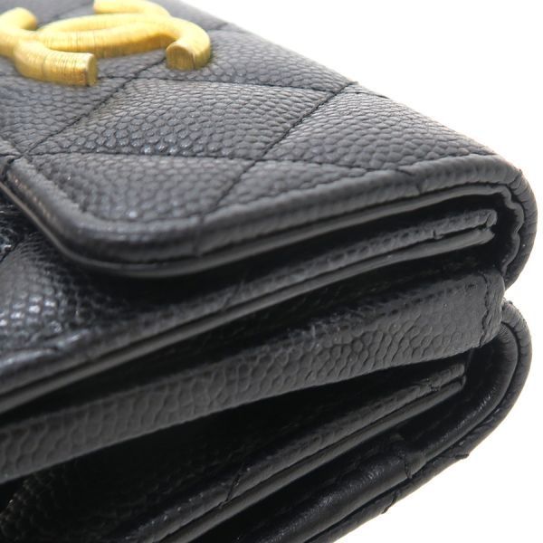 Chanel Caviar Trifold Wallet [B Grade