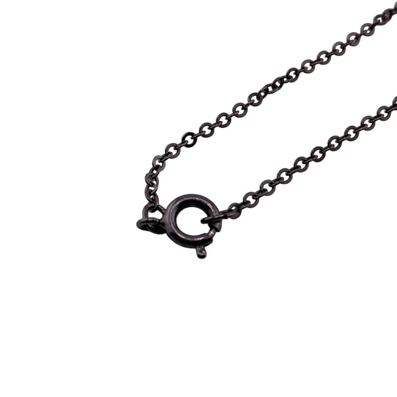 Chanel 08p Coco Mark Necklace Branded Chain Jewelry Red Ladies