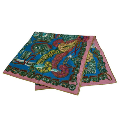 Hermes Sous le Gide de Mars Military God Mars Carré 90 Scarf Brand Cabasー