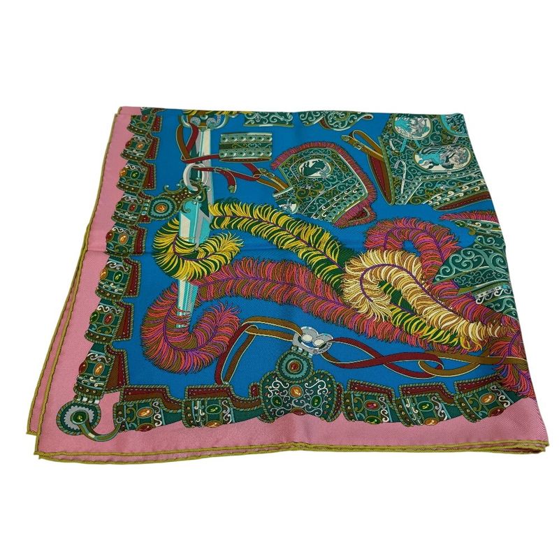 Hermes Sous le Gide de Mars Military God Mars Carré 90 Scarf Brand Cabasー