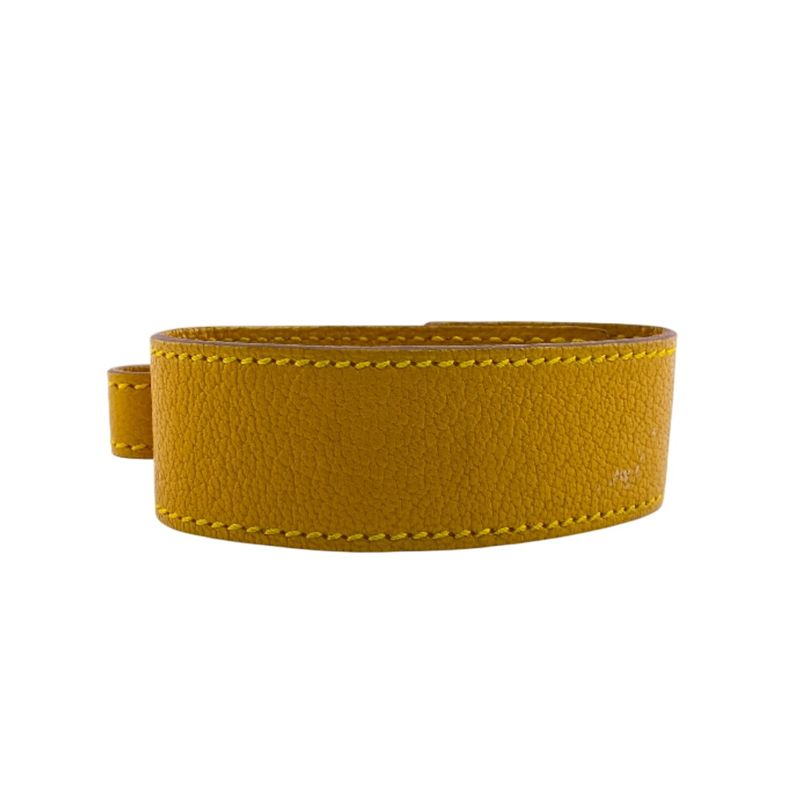 Hermes Artemis Bangle Yellow Unisex