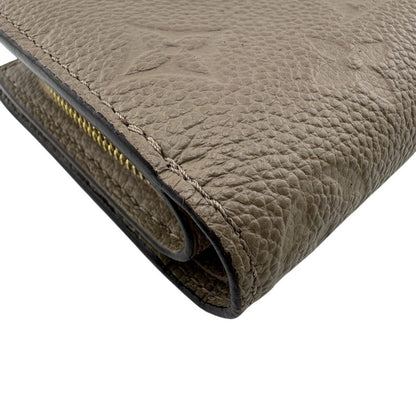 Louis Vuitton M80152 Compact Wallet Portefeuille Cles À Fold Wallet Beige Ladies