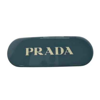 Prada 1if108 Hair Clip Hair Clip Barrette Blue Ladies