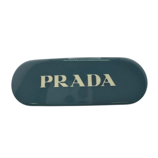 Prada 1if108 Hair Clip Hair Clip Barrette Blue Ladies