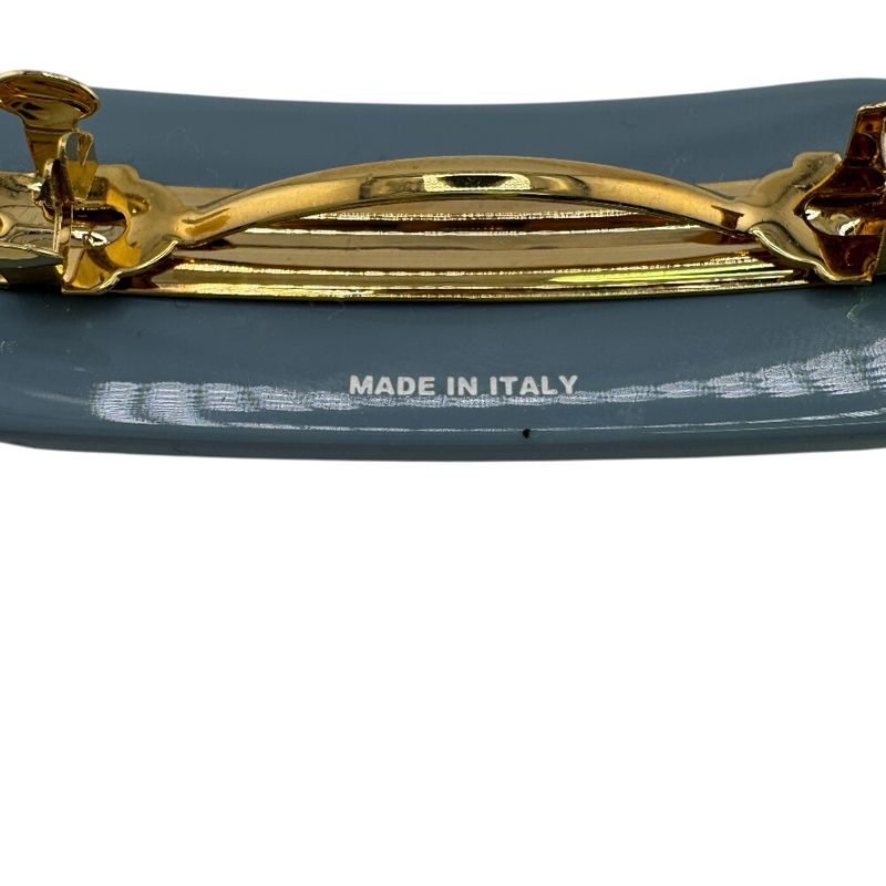 Prada 1if108 Hair Clip Hair Clip Barrette Blue Ladies