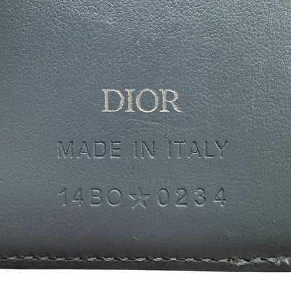 Dior Magnetic Card Holder Card Case Khaki Ladies
