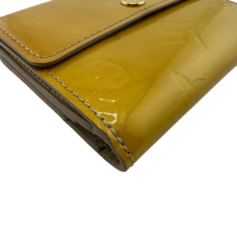 Louis Vuitton M91355 Ludlow Coin Case Yellow Ladies