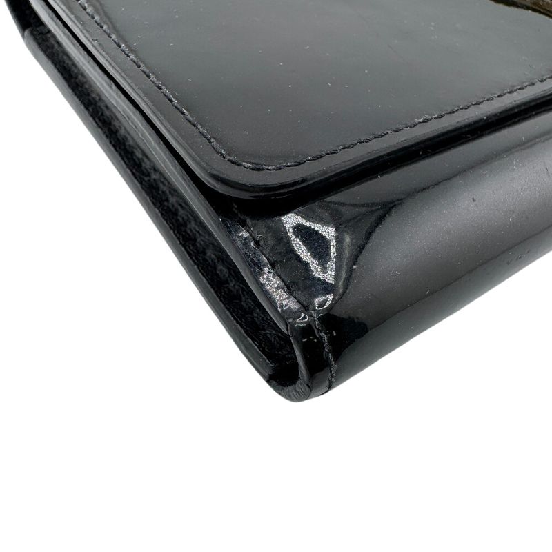 Louis Vuitton M61316 Portefeuille Louise Long Wallet Black Unisex