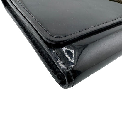 Louis Vuitton M61316 Portefeuille Louise Long Wallet Black Unisex